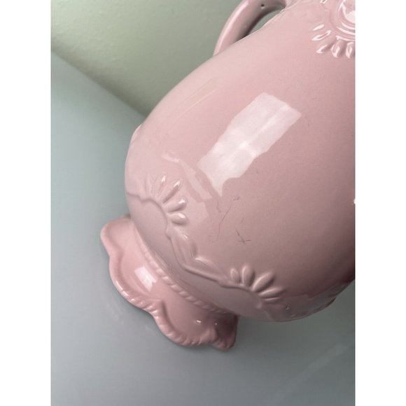 2004 A Special Place Pink Pitcher, Vase for Floral Arrangement, 7.75” - Picture 8 of 10